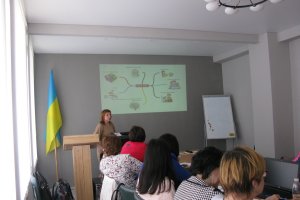 Виступ на обласному семінарі-практикумі